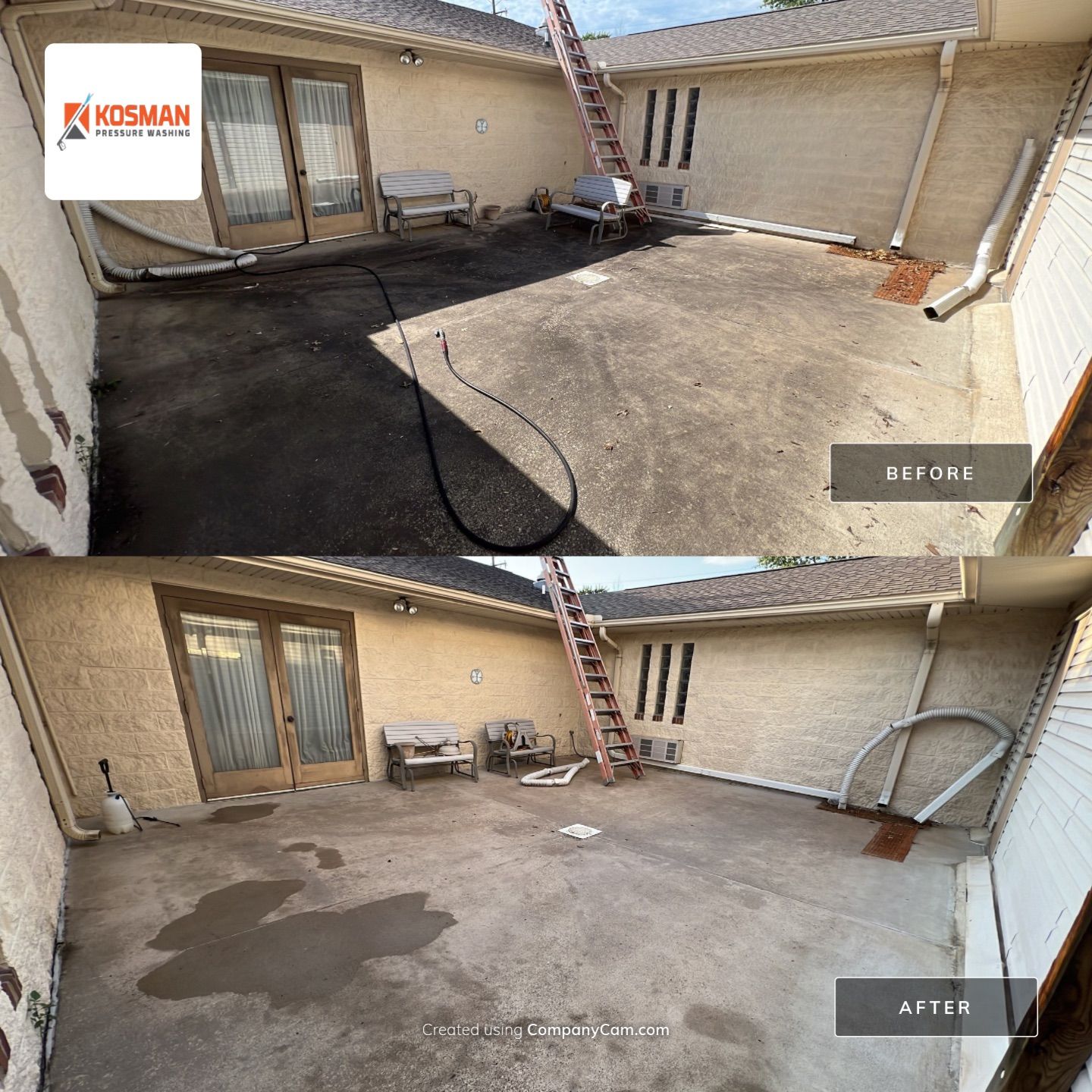 Renewing a Commercial Concrete Patio in Pittsburg, KS